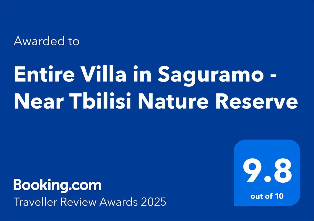 Entire Villa Near Tbilisi Nature Reserve With Panoramic View Mtsʼkhetʼa Eksteriør billede